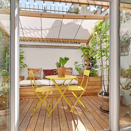 Beautiful Duplex 1br-2p - Belleville * París