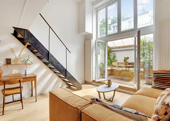 Beautiful Duplex 1br-2p - Belleville Apartamento *