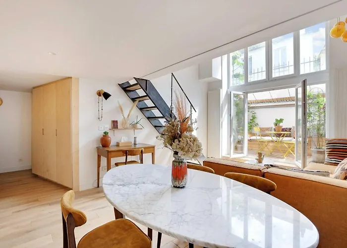 Beautiful Duplex 1br-2p - Belleville Lägenhet *