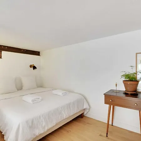 Beautiful Duplex 1br-2p - Belleville Appartamento